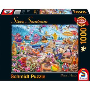 PUZZLE Puzzle - SCHMIDT SPIELE - Beach Mania - 1000 pièce