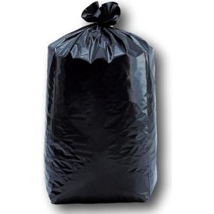 100 résistant noir refuser sac poubelle doublure sacs british/uk made 