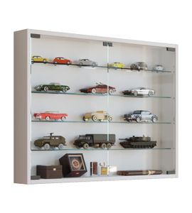 Blanc Bois VCM Mandosa M Vitrine Mural 40 x 60 x 10 cm