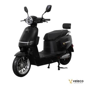 SCOOTER Veleco Sparky - scooter électrique pour 2 personnes avec batterie lithium-ion NOIR