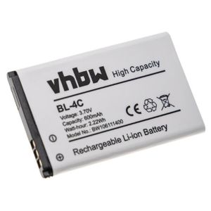 Batterie téléphone vhbw Batterie de remplacement pour téléphone mobil