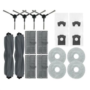 Kit Accessoires Rechange Pour Robot Aspirateur Dreame L10 Prime/Pro - Brosses, Filtres, Serpillères