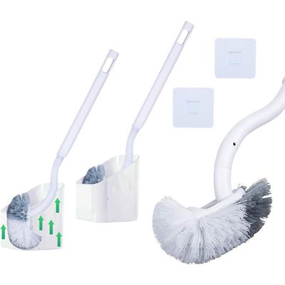 Ibergrif Brosse WC Silicone Plate- Brosse Toilette et Supports, Anti Ibergrif Brosse WC Silicone Plate- Brosse Toilette et Supports, Anti