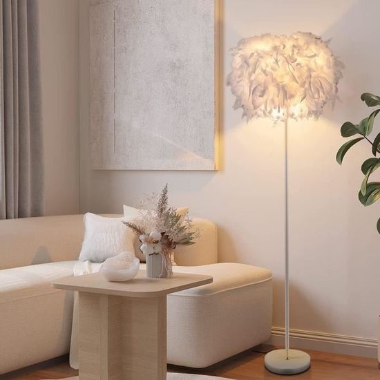 Lampadaire Led Salon Lampe Sur Pied Pour Salon Chambre Avec Luminosité  Réglable 35x35x170cm - Cdiscount Maison