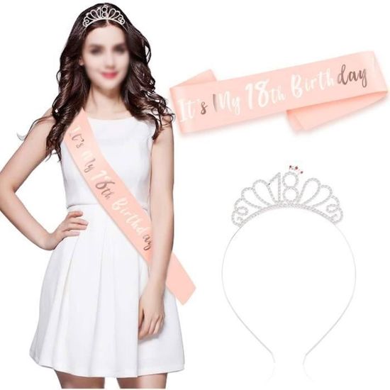 Maison Il Est Mon 18th Anniversaire Echarpe Ruban Party Decoration Cadeau Personnalise 18 Echarpe Fetes Occasions Speciales Maison Il Est Mon 18th Anniversaire Echarpe Ruban Party Decoration Cadeau Personnalise 18 Echarpe Fetes Occasions Speciales
