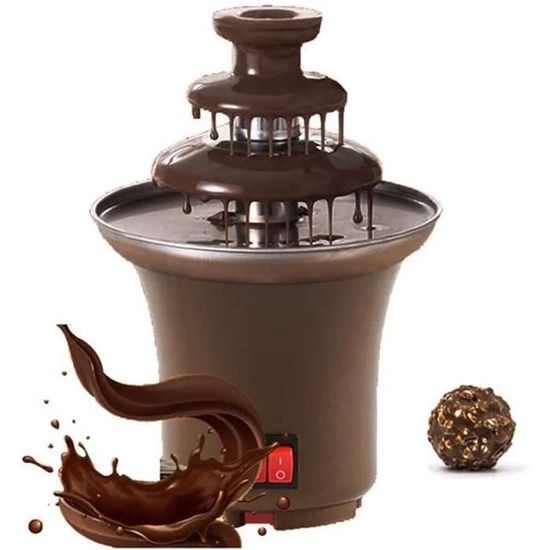Pot De Fusion De Chocolat, Ensemble De Fondue De Chocolat De Sucrerie, Ensemble-Cadeau De Four