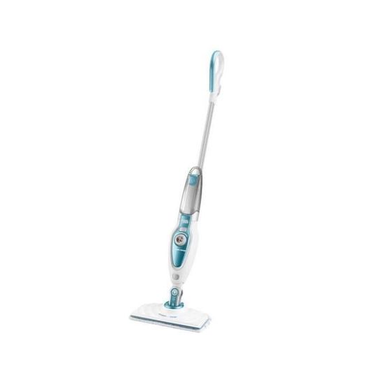 BLACK+DECKER FSM1620 Nettoyeur vapeur balai Steam Perfume 1600W 460 ml Blanc Cdiscount