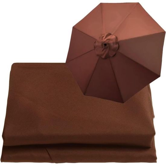 Auvent Rond De Rechange Pour Parasol 6 Baleines-8 Baleines, Housse De