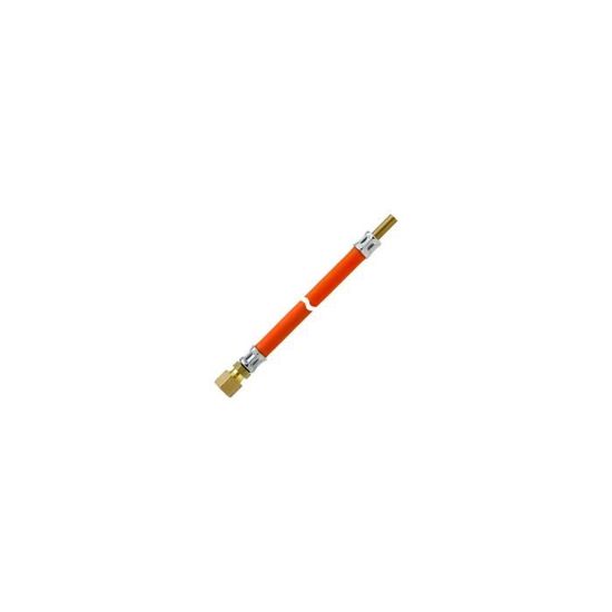 Tuyau Gaz Haute Pression GOK 45cm - Sécurité Anti-Rupture - Pour Raccordement Bouteille Gaz DE/AT/PL