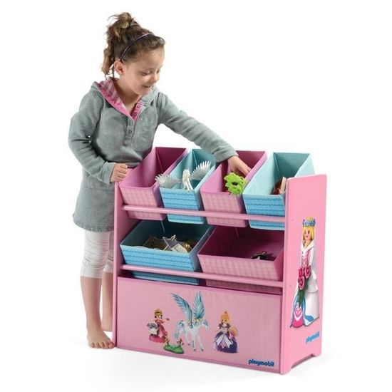 PLAYMOBIL Meuble de rangement enfant Etagère de rangement à casiers