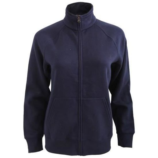 Veste Femme Orvis Orange Profond - Taille M - Fermeture éclair - Coton - Saisons Multiples