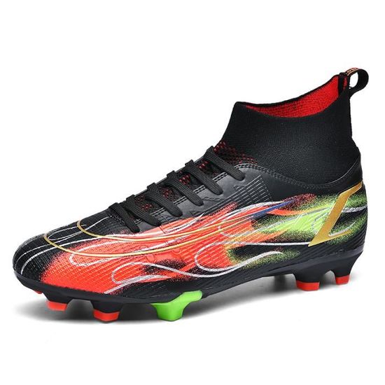 Chaussures De Football Homme/enfant - Simili Cuir, Semelle Synthétique - Taille UK 1-12 - Sans Boîte (envoi Douane)