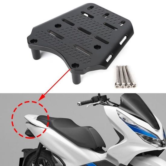 Porte-Bagages Arrière Moto CNC Alliage Aluminium Pour Honda PCX 125 150 2014-2019 – Robuste Et Stylé