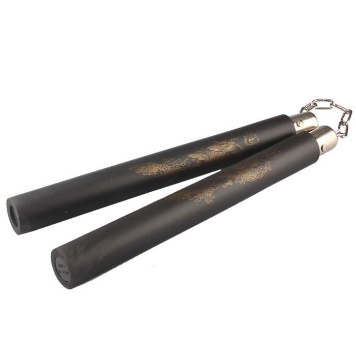 New Arts martiaux Mousse Nunchakus Karate Ninja Nunchakus dragon Voir BK @jpoui007
