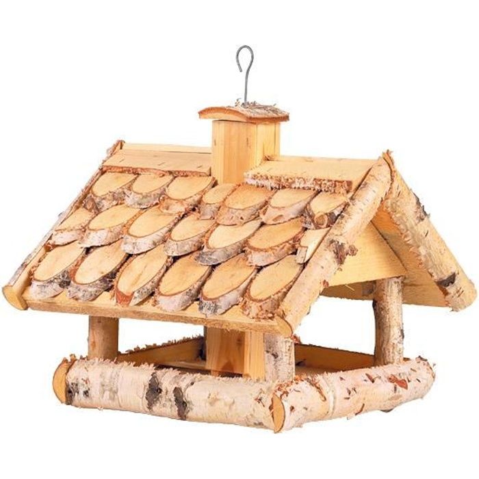 Mangeoire maison moderne à oiseaux