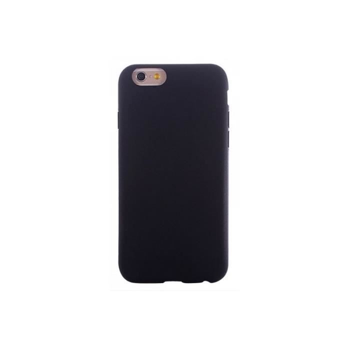 Coque silicone noir iPhone 6 / 6S