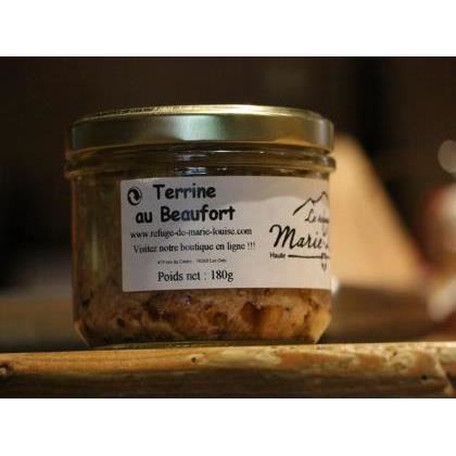 Terrine de campagne au Beaufort