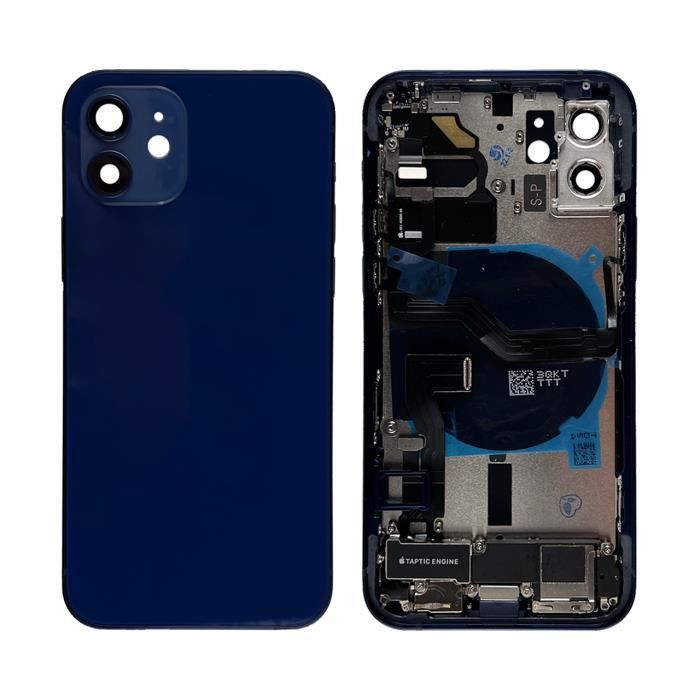 Chassis Arrière Complet Apple iPhone 12 Bleu