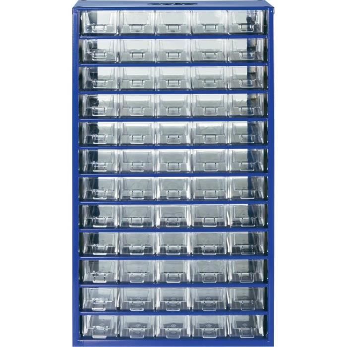 Armoire d'atelier 60 tiroirs bleu 305 x 550 x 1…