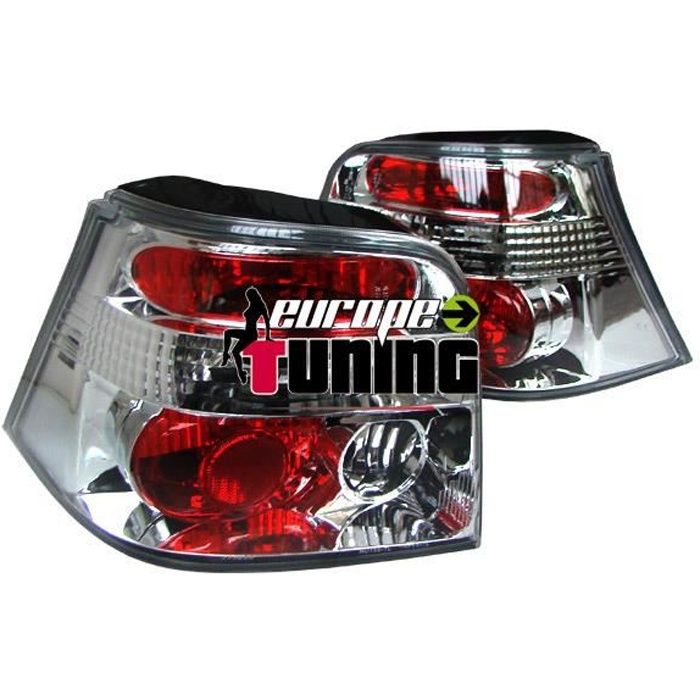 feux arrières design, chrome GOLF 4, Berline 97-04 Berline pour: Volkswagen Golf IV 97-03