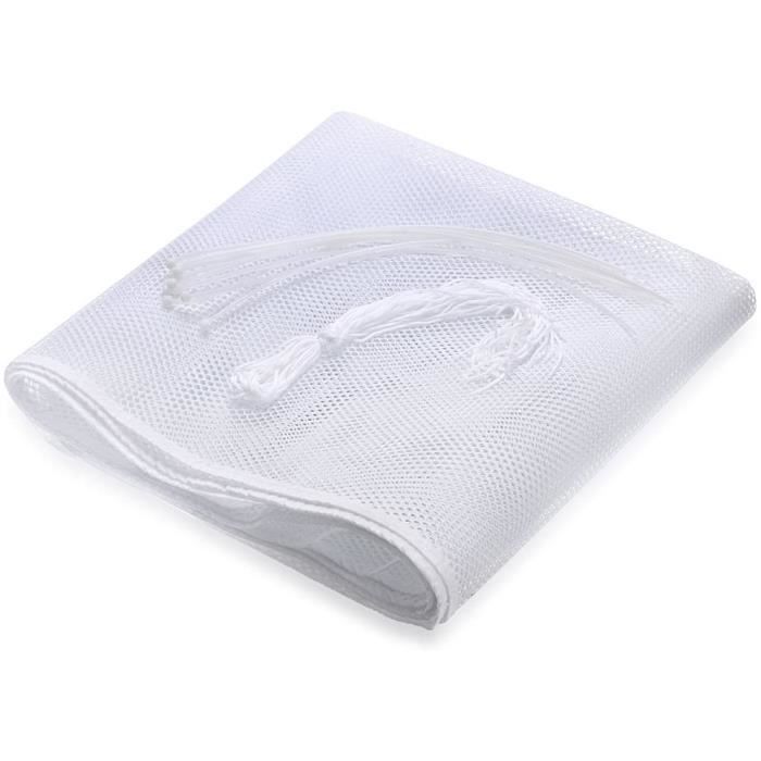 2 mètre Filet de Protection pour Bébé et Enfant, Filet de Sécurité pour Balcon et Escalier, Solide et robuste, 77cm(hauteur) *200cm(