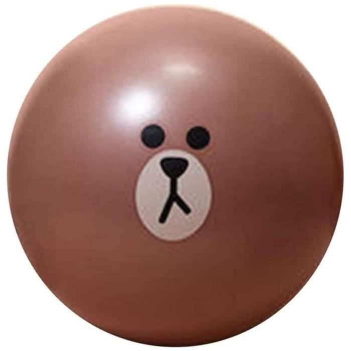 GYM BALL cice Balle de gymnastique 65cm AntiBurst Cartoon ballon suisse Convient for Home Gym Chaise de bureau avec pompe Accouc1213