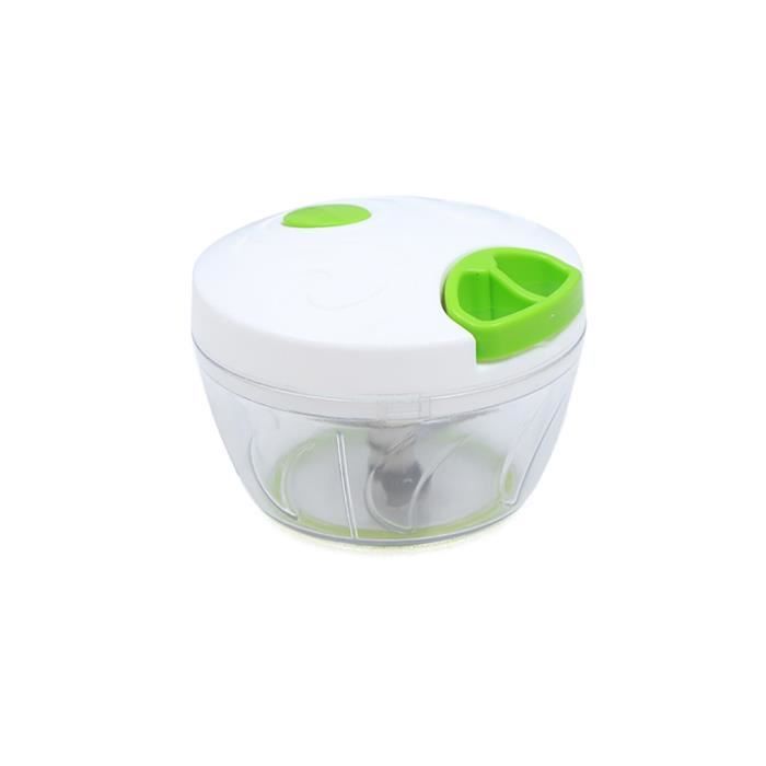 Hachoir manuel,Robot alimentaire manuel coupe corde, coupe salade, coupe ail et oignon, haute qualité #E