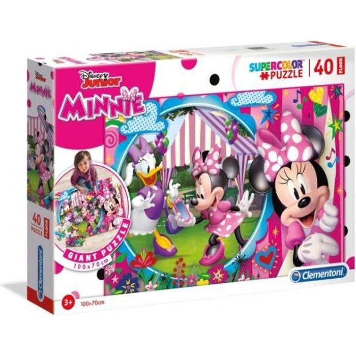 Clementoni puzzle Maxi Minnie Mouse 40 pièces