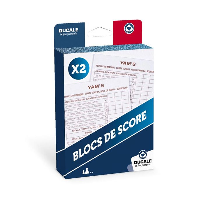 YAM'S - BLOCS DE SCORE X2