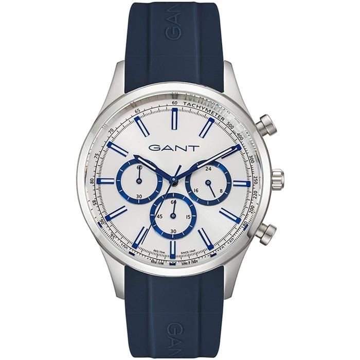 Gant GTAD09100299I Watch Mens Silver Chronographe RIDGEFIELD