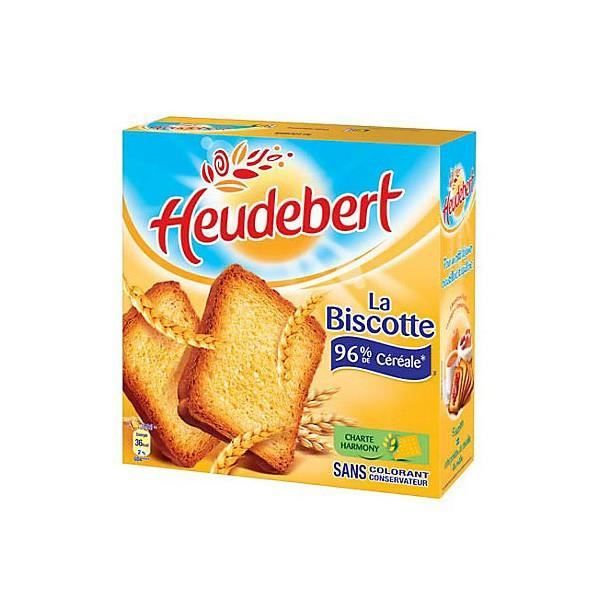 Biscotte 36 tranches 4 x 290 G Heudebert