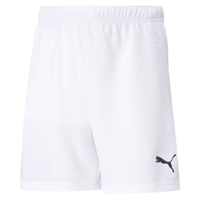 Short enfant Puma teamRISE - blanc/noir - 10 ans