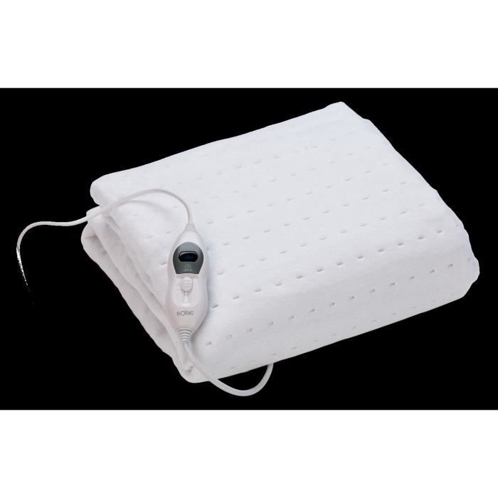 SOLAC S95504800 Couverture chauffante pour lit 90
