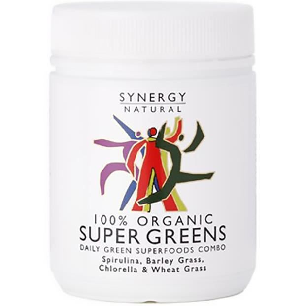 Jus de Spiruline, Chlorelle, Blé et Orge Bio Crus - Super Greens