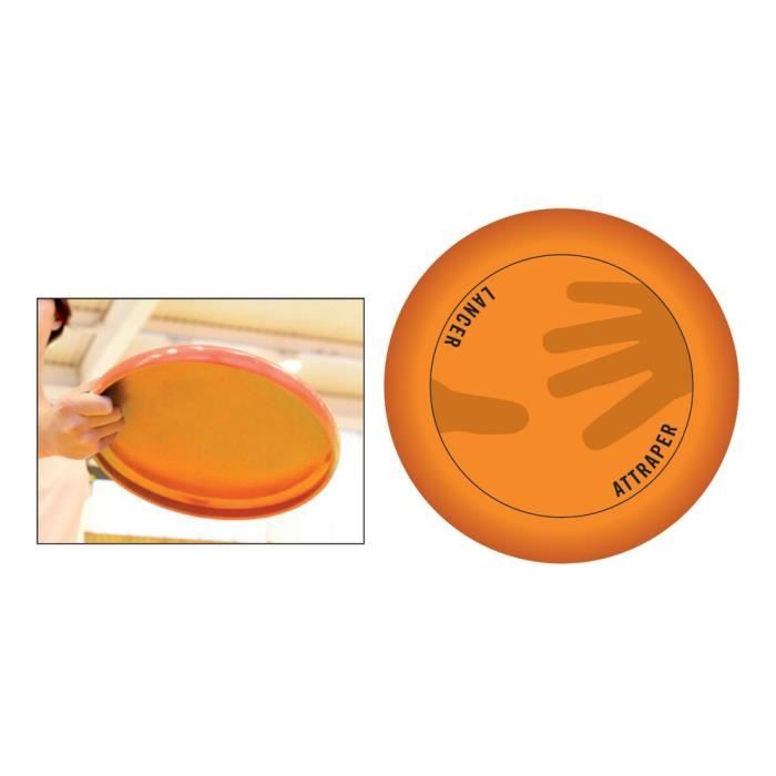 Disque volant 125 gr - Orange fluo