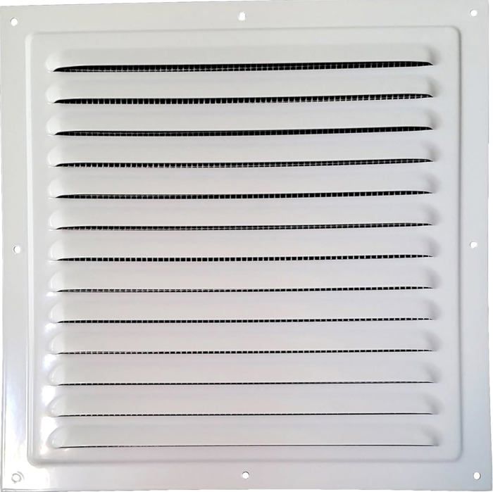 Grille De Ventilation Extérieure Murale,Plat En Métal Avec Grille Vissée,pour Cheminée,Grille De