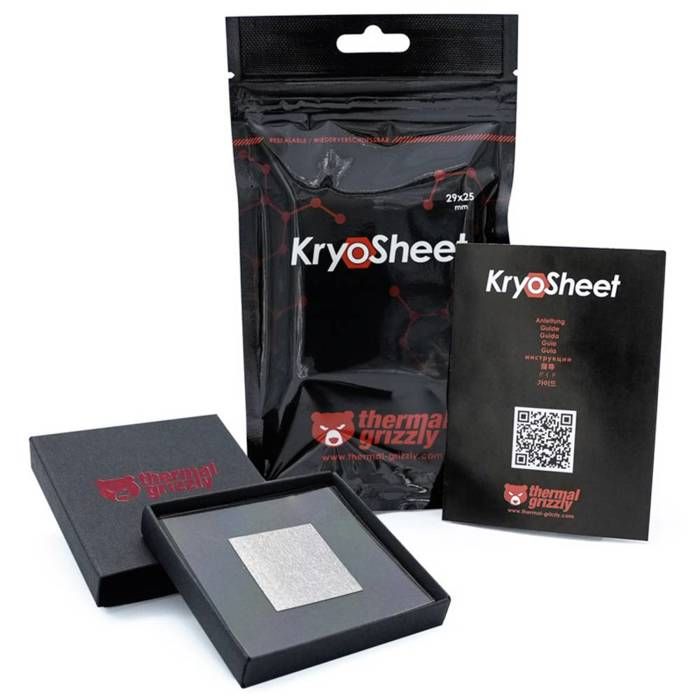 Thermal Grizzly KryoSheet 29 x 25 mm - vue 5