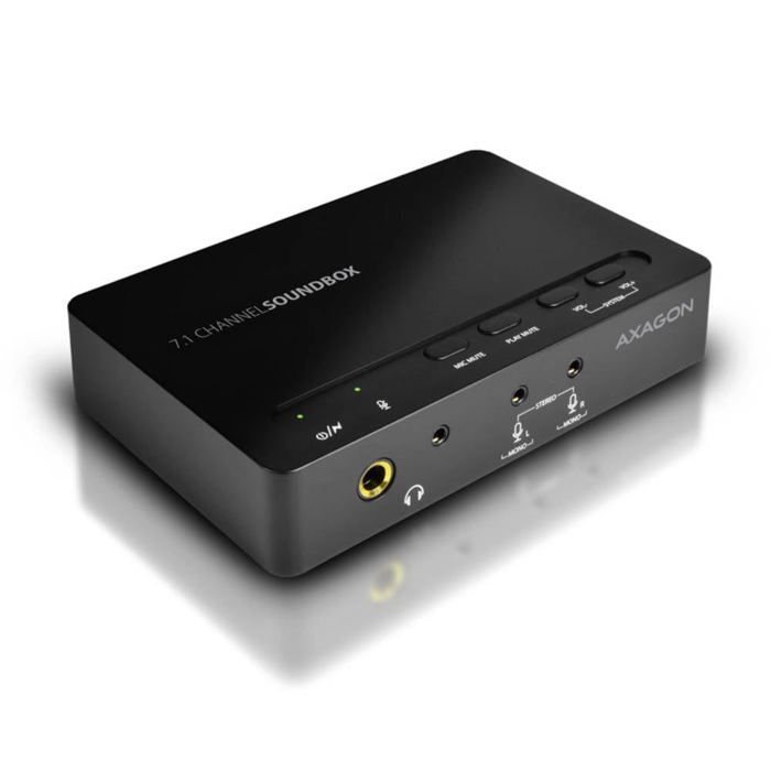 Carte son externe AXAGON ADA 71 USB C 7.1 WindowsmacOS