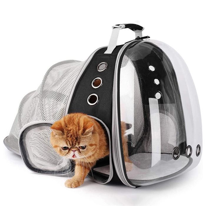 Meilleurs prix pour Sac à dos pour chien et chat, sacs de Transport de capsules spatiales pour chats et chiens, sac à dos de Transport Portable