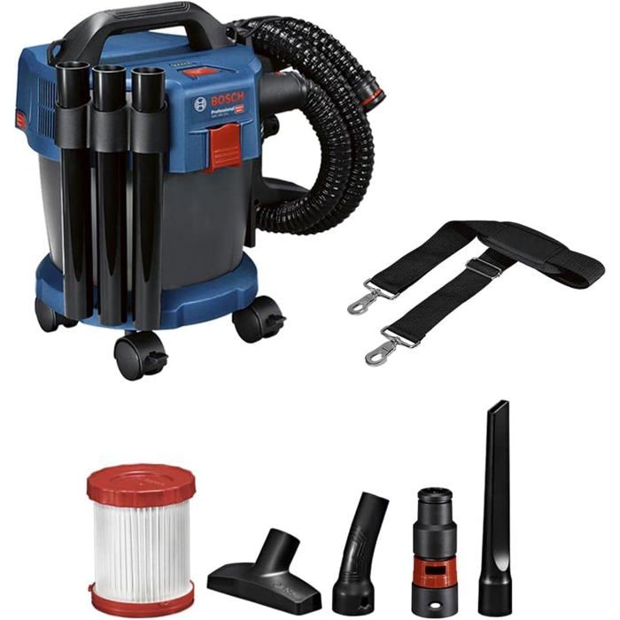 Aspirateur industriel - Bosch Professional - GAS 18V-10 L - 10 L - Sans batterie - Flexible 16 m