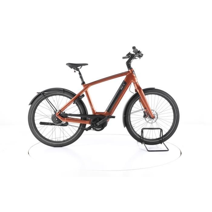 Vélo électrique - Dutch ID Shadow 65 TR Belt - orange - Vélo électrique de ville - Bosch 625 Wh Reconditionné - Dutch Id