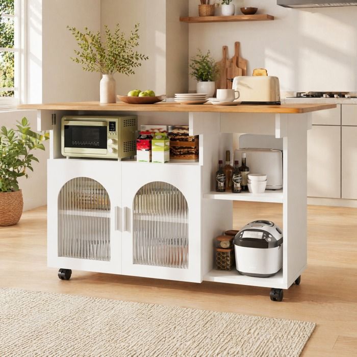 Desserte de cuisine. buffet. desserte à manger. Table de bar. table à manger avec rangement. 120x30x79.5cm. blanc