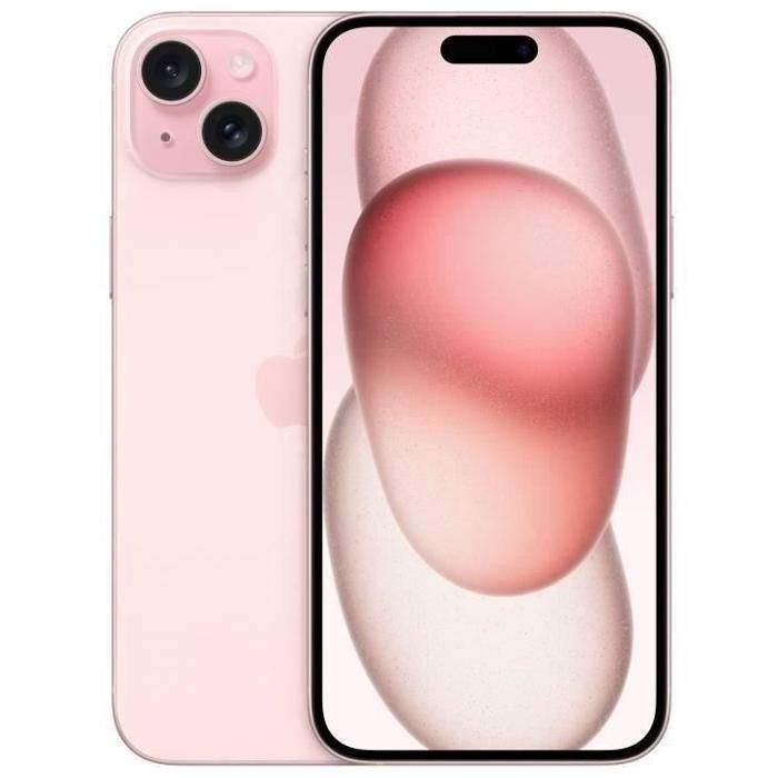 Apple iPhone 15 Plus 256Go Rose (2023) - Débloqué -Reconditionné - Excellent état Reconditionné - Apple reconditionné disponible sur Cdiscount Seconde Vie