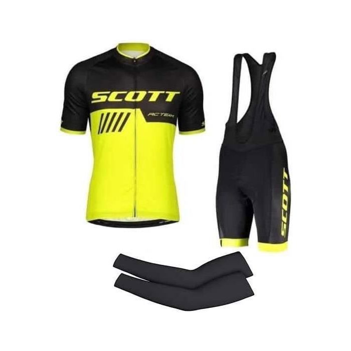 V&ecirc;tements Cyclisme Pro Homme Tenue Cycliste Manche Courte Jerseys VTT