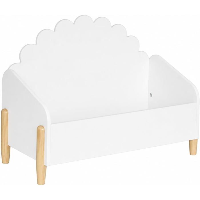 Coffre à Jouets Douceur Blanc 61x44 2 cm