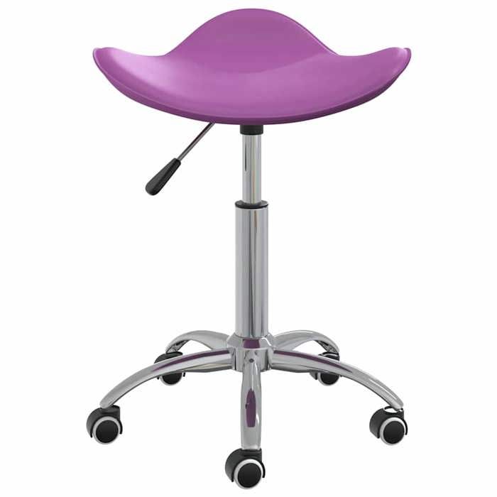 NEW Chaise de bureau Violet Similicuir fauteuil pivoter à 360 degrés_67847