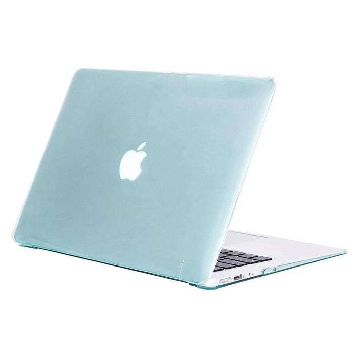 Coque MacBook Air 13 pouces [Modèles: A1466 -A1369] Rigide Housse de  Protection - Vert - Cdiscount Informatique