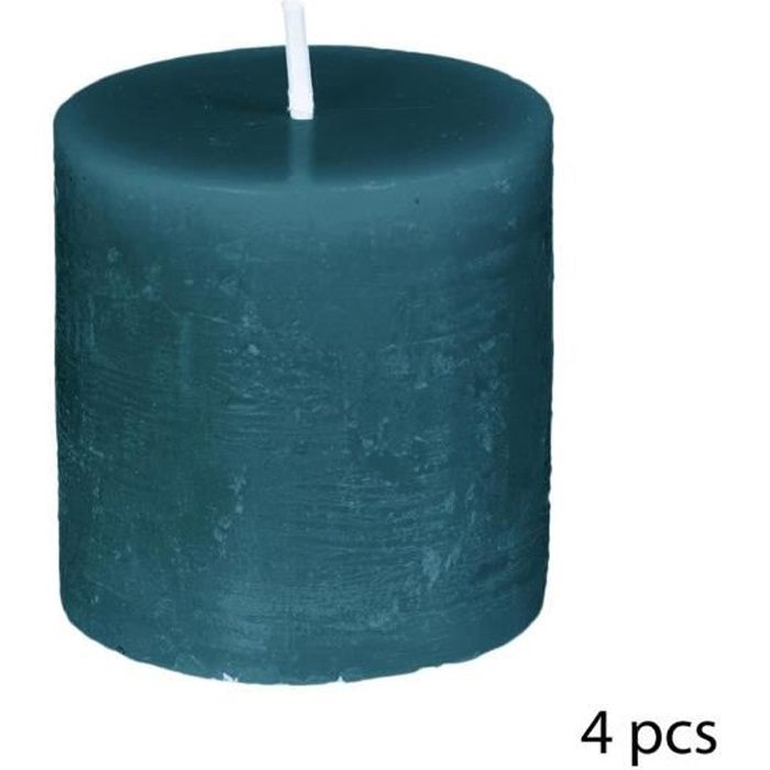 Lot De 4 Porte-bougies En Porcelaine Bleu Et Blanc - Style Chinoiserie - Diamètre 8,95 Cm - Pour Bougies Chauffe-plat Ou Thé - Décoration De Table