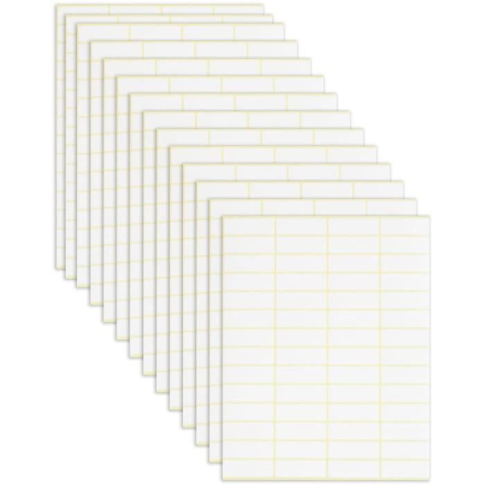 2 Sets D'étiquettes Autocollantes Amovibles Pour Vêtements - Organisation Dressing, Chaussures - Noir