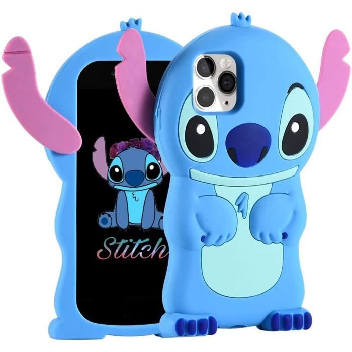 Coque iPhone 11 - Stitch Multi - Dessin animé -Disney - Housse, étui -  accessoire téléphone - coque de protection - Cdiscount Téléphonie
